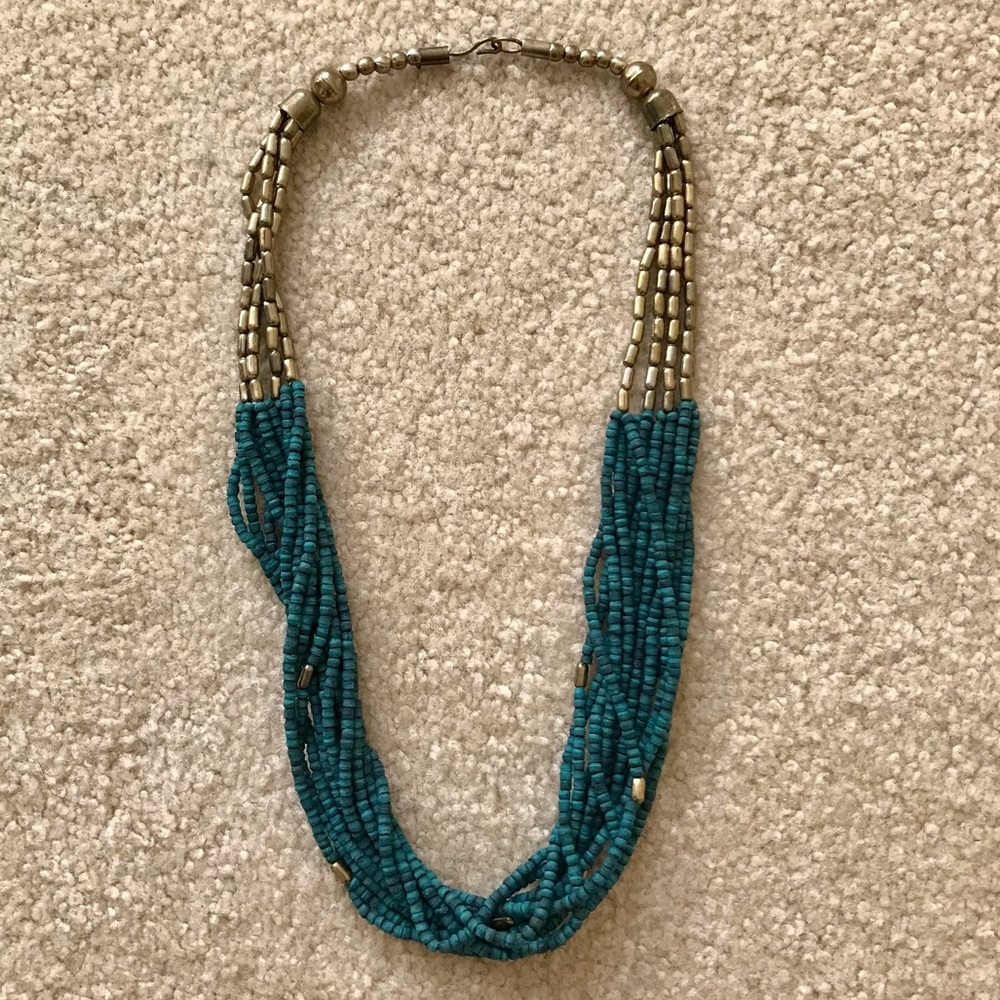 Green & Gold Necklace